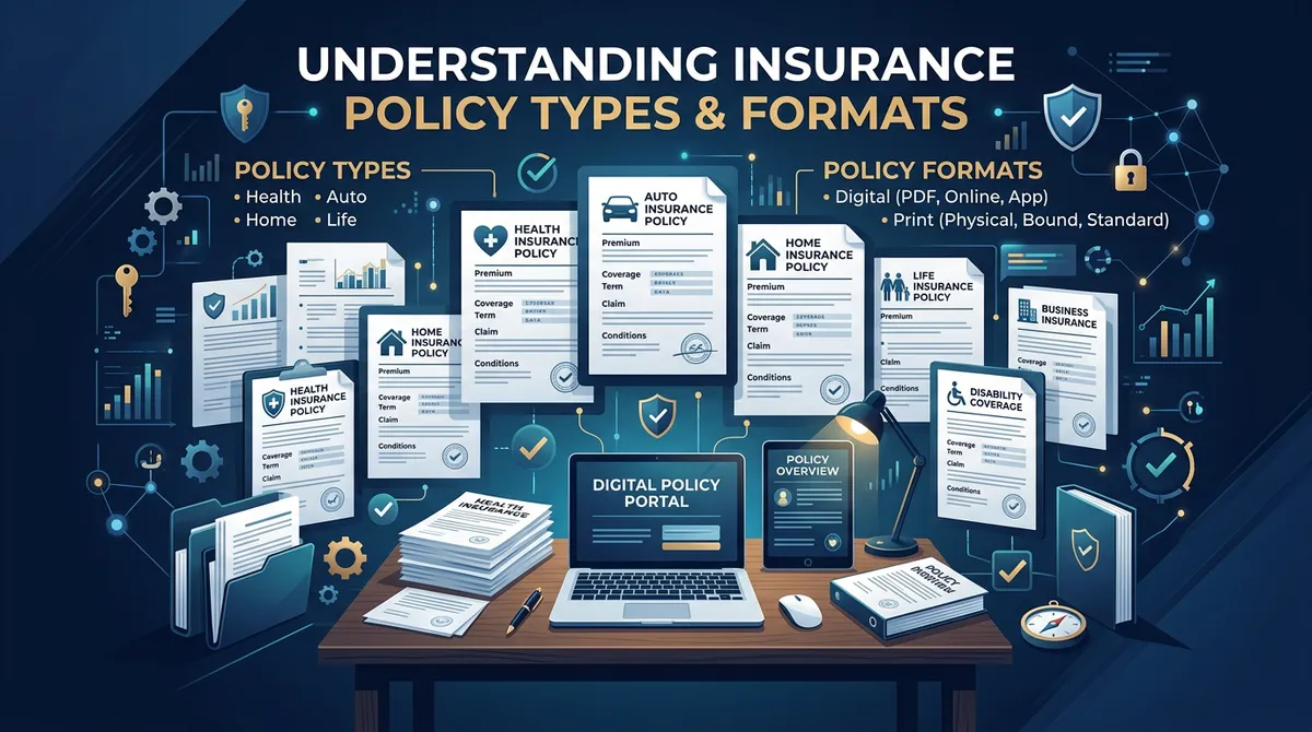 Типы страховых полисов